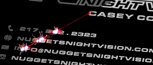 close up of etching on black metal