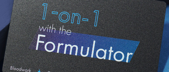 Plastic Business Card Close Up