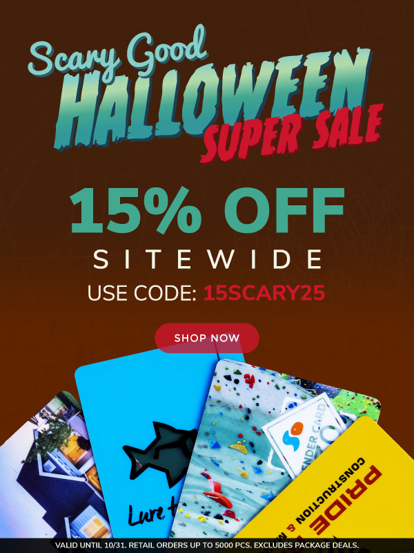 Halloween Sale - 15 Percent Off