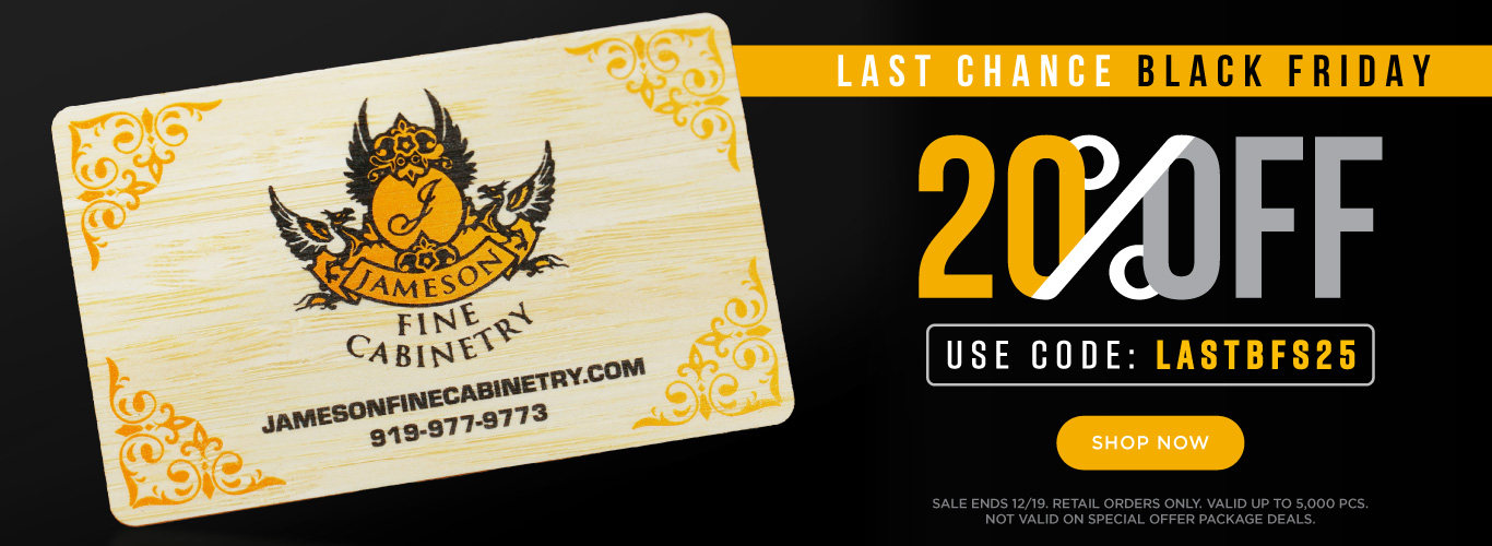 Last Chance Black Friday Sale - 20 Percent Off