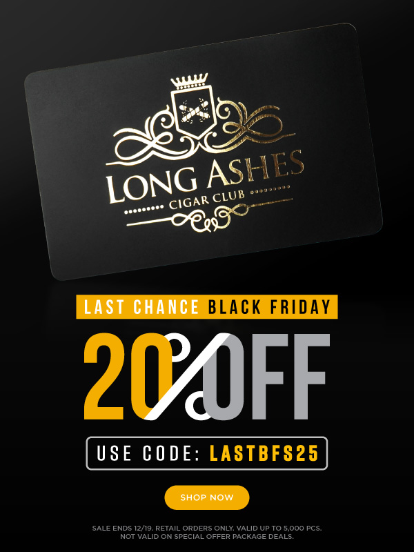 Last Chance Black Friday Sale - 20 Percent Off